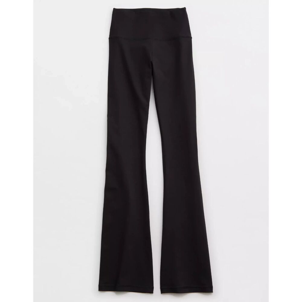 OFFLINE by Aerie Real Me Extra Bootcut Leggings Black M Y2K Yoga Athleisure